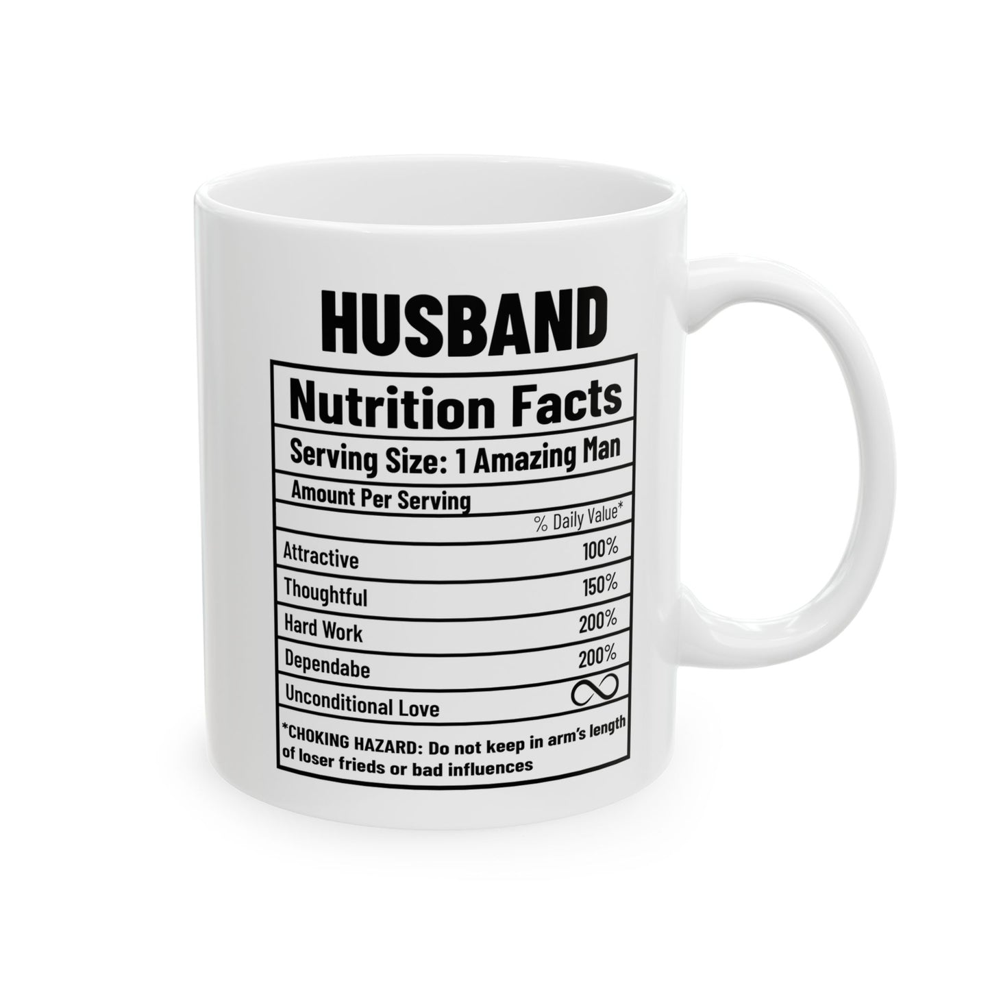 To My Husband | Ceramic Mug, (11oz, 15oz)