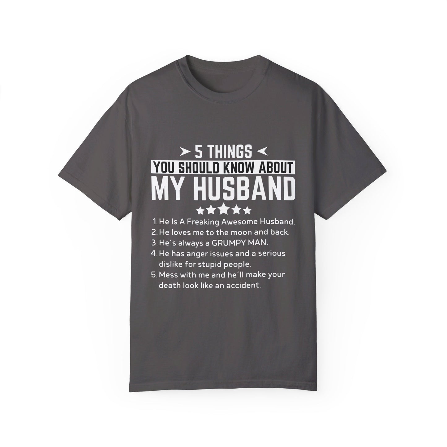 To My Wife | Unisex Garment-Dyed T-shirt