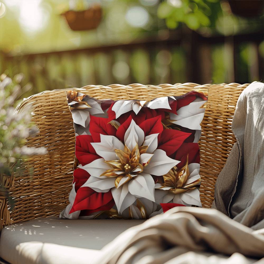 Holiday and Festive Christmas Pillow with Pillow Case, Decorative  Throw pillow