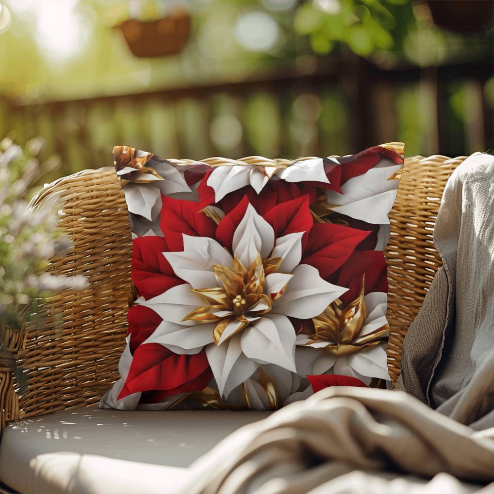 Holiday and Festive Christmas Pillow with Pillow Case, Decorative  Throw pillow